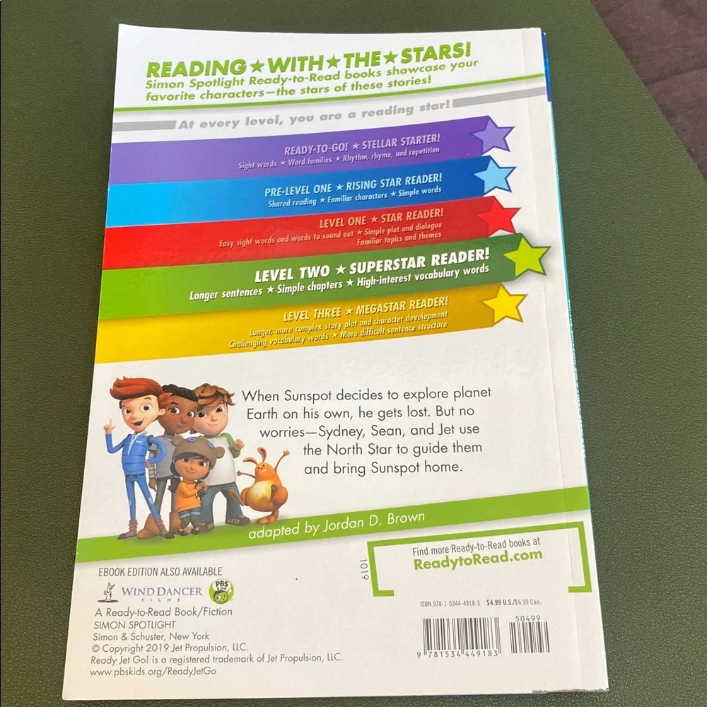 3/$10 Level 2 Readers Uni the Unicorn & Sunspot's Night Out